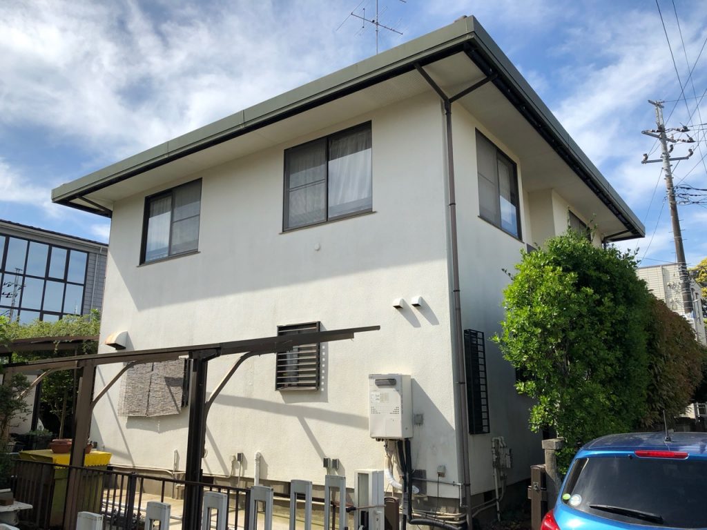 龍ケ崎市川原代町　T様邸　外壁塗装工事