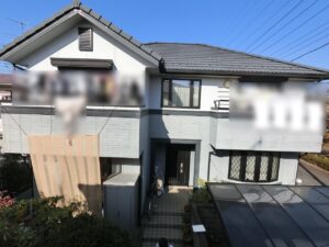 牛久市南A様邸｜屋根塗装工事・外壁塗装工事：施工前