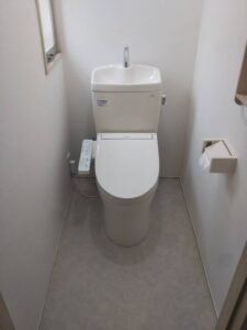 トイレリフォーム後