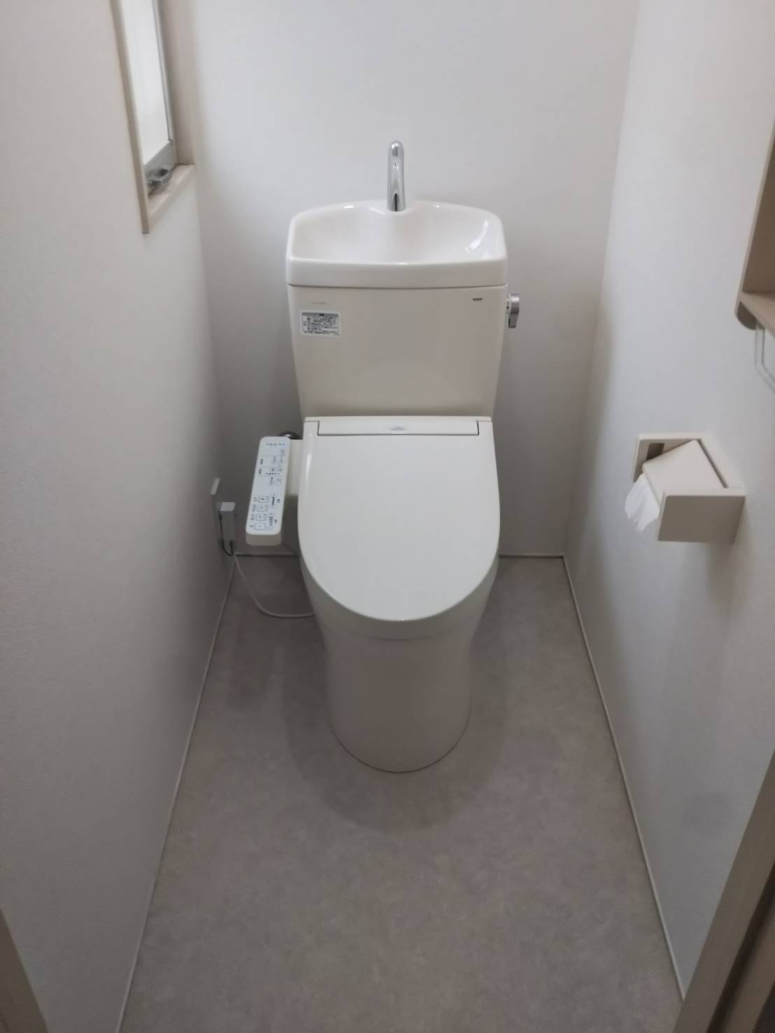トイレリフォーム後