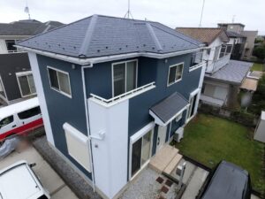 チャコール　屋根施工事例