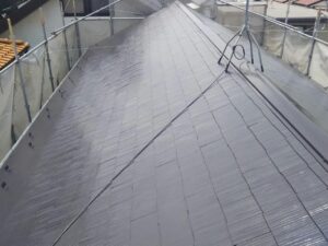 ラセットブラウン　屋根