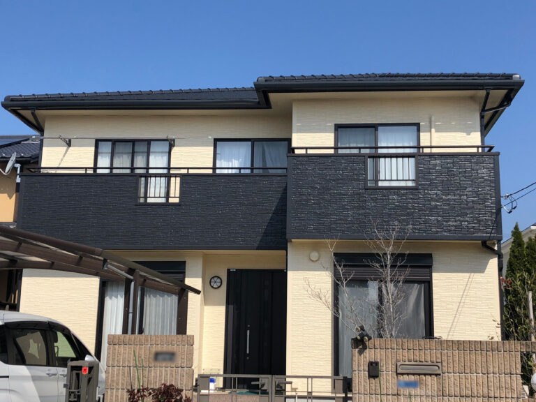 取手市桜が丘Y様邸｜外壁塗装工事：施工後