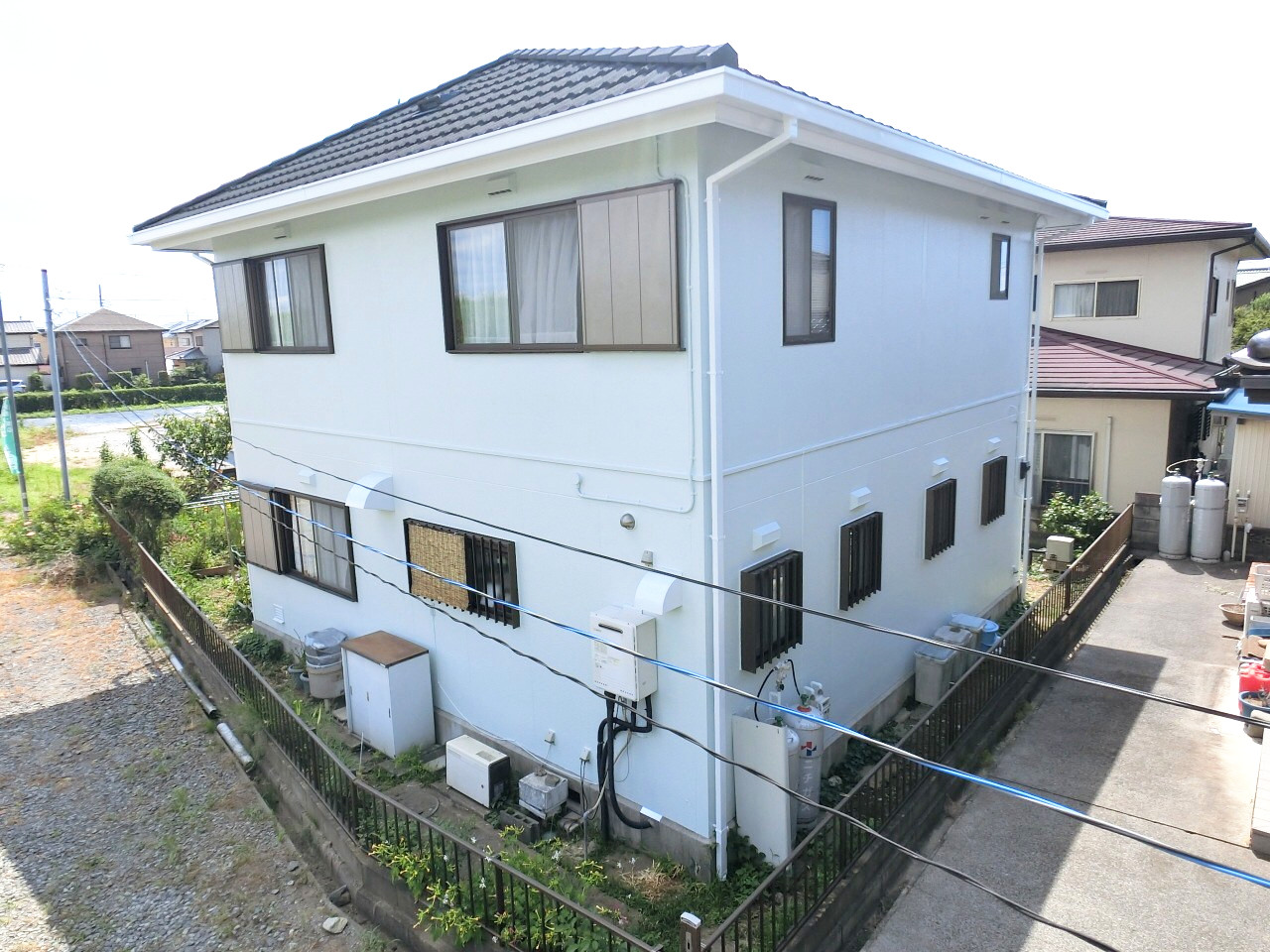 オパールグリーン 取手市 外壁塗装