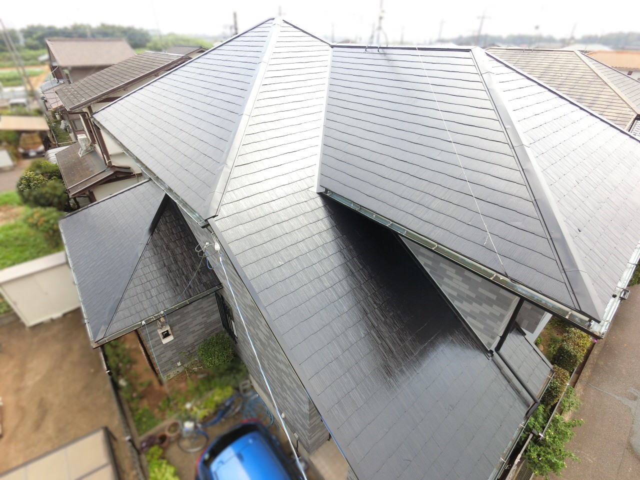 つくば市自由が丘Ｙ様邸ビフォーアフター画像：屋根2