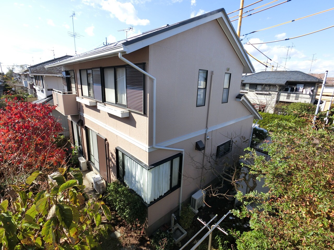 取手市桜が丘O様邸ビフォーアフター画像：外壁
