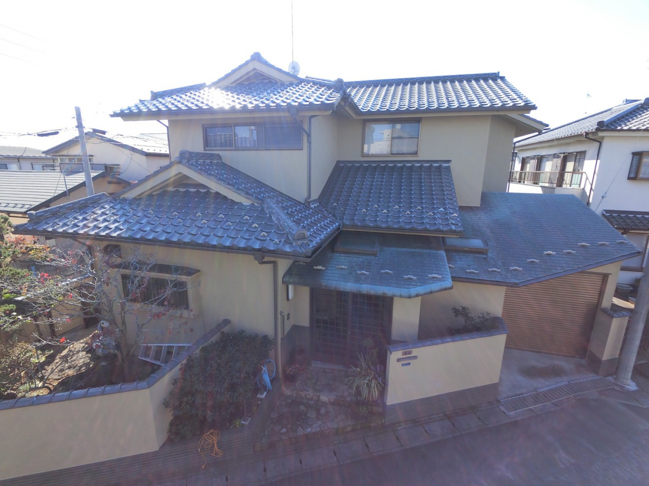 我孫子市台田N様邸ビフォーアフター画像：外壁