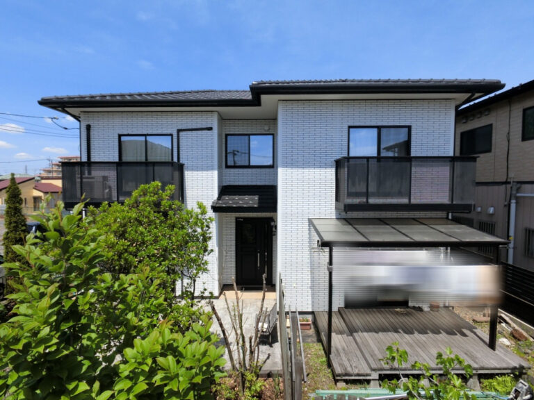 取手市藤代Ｙ様邸｜外壁塗装工事（マルチカラー）：施工後