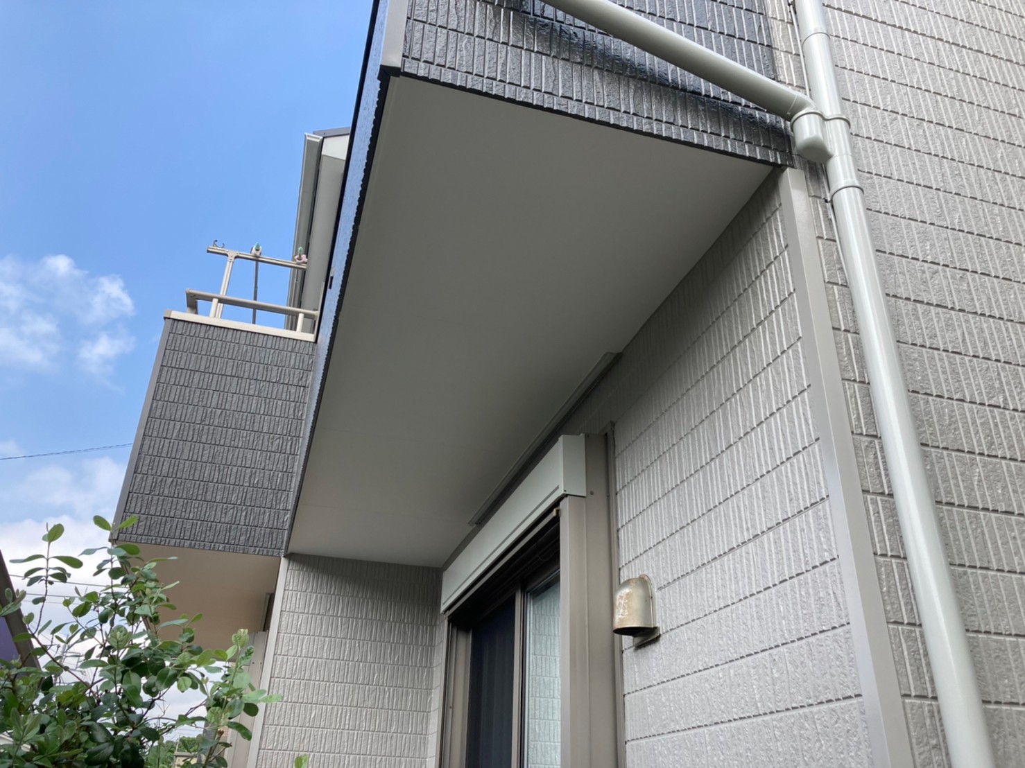 取手市桜が丘Ｔ様邸｜屋根塗装工事・外壁塗装工事：ベランダ面