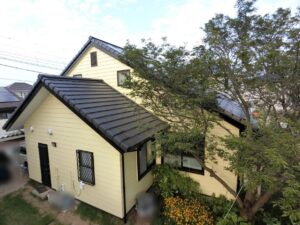 取手市上萱場Y様邸ビフォーアフター画像：屋根完了写真