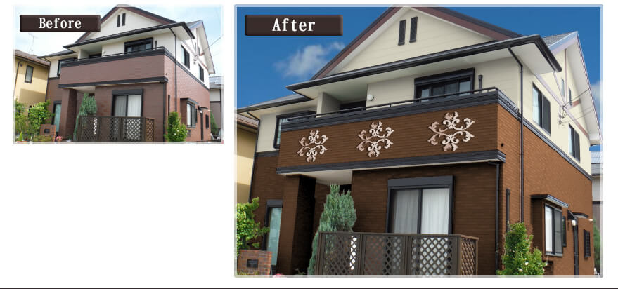 レンブラントのデザイン工法Before→After