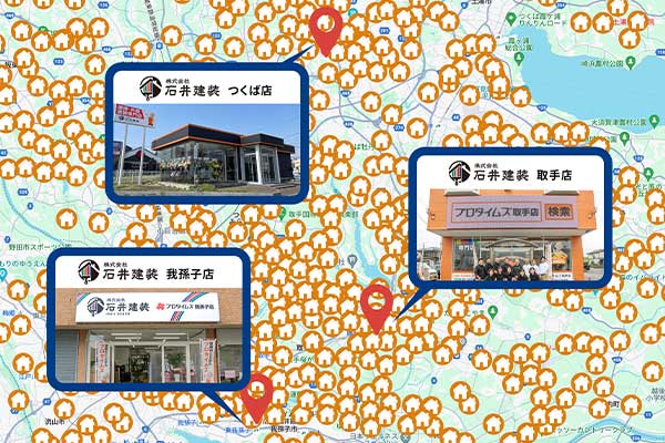 株式会社石井建装マップ