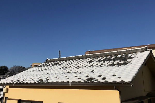 強風や雪の影響