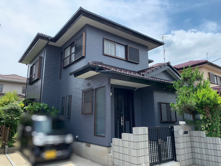 龍ケ崎市中根台Ｔ様邸｜外壁塗装工事：施工後