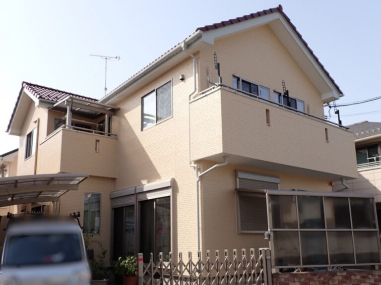 我孫子市本町Ｙ様邸｜屋根塗装工事・外壁塗装工事：施工後