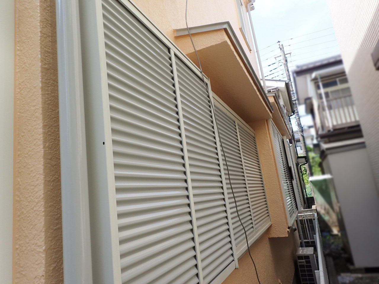 我孫子市天王台K様邸｜屋根塗装工事・外壁塗装工事：雨戸・戸袋