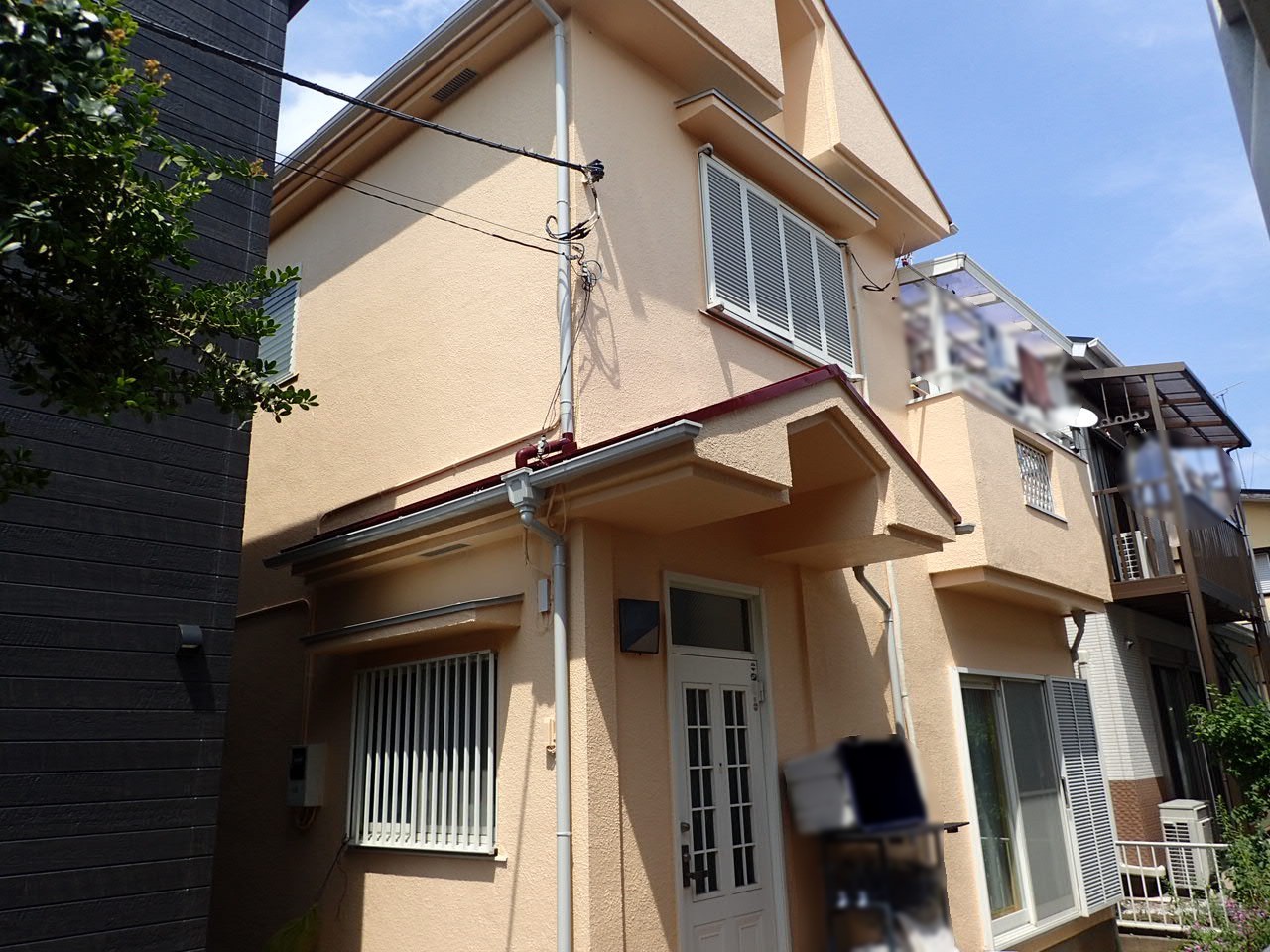 我孫子市天王台K様邸｜屋根塗装工事・外壁塗装工事：外壁