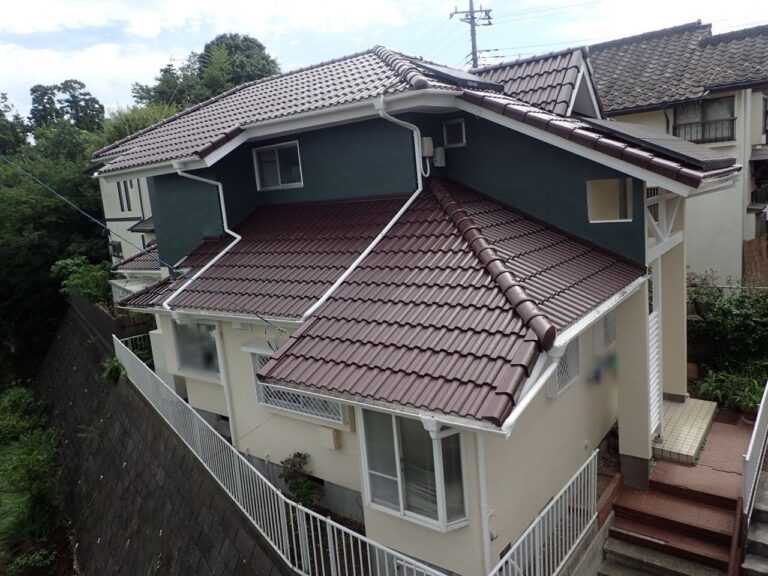 我孫子市下ヶ戸T様邸｜屋根塗装工事・外壁塗装工事：施工後