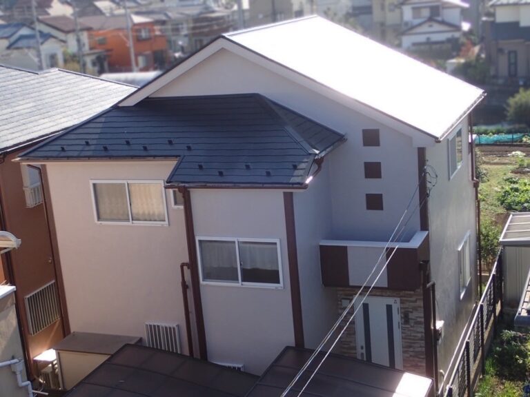 我孫子市下ヶ戸S様邸｜屋根塗装工事・外壁塗装工事：施工後