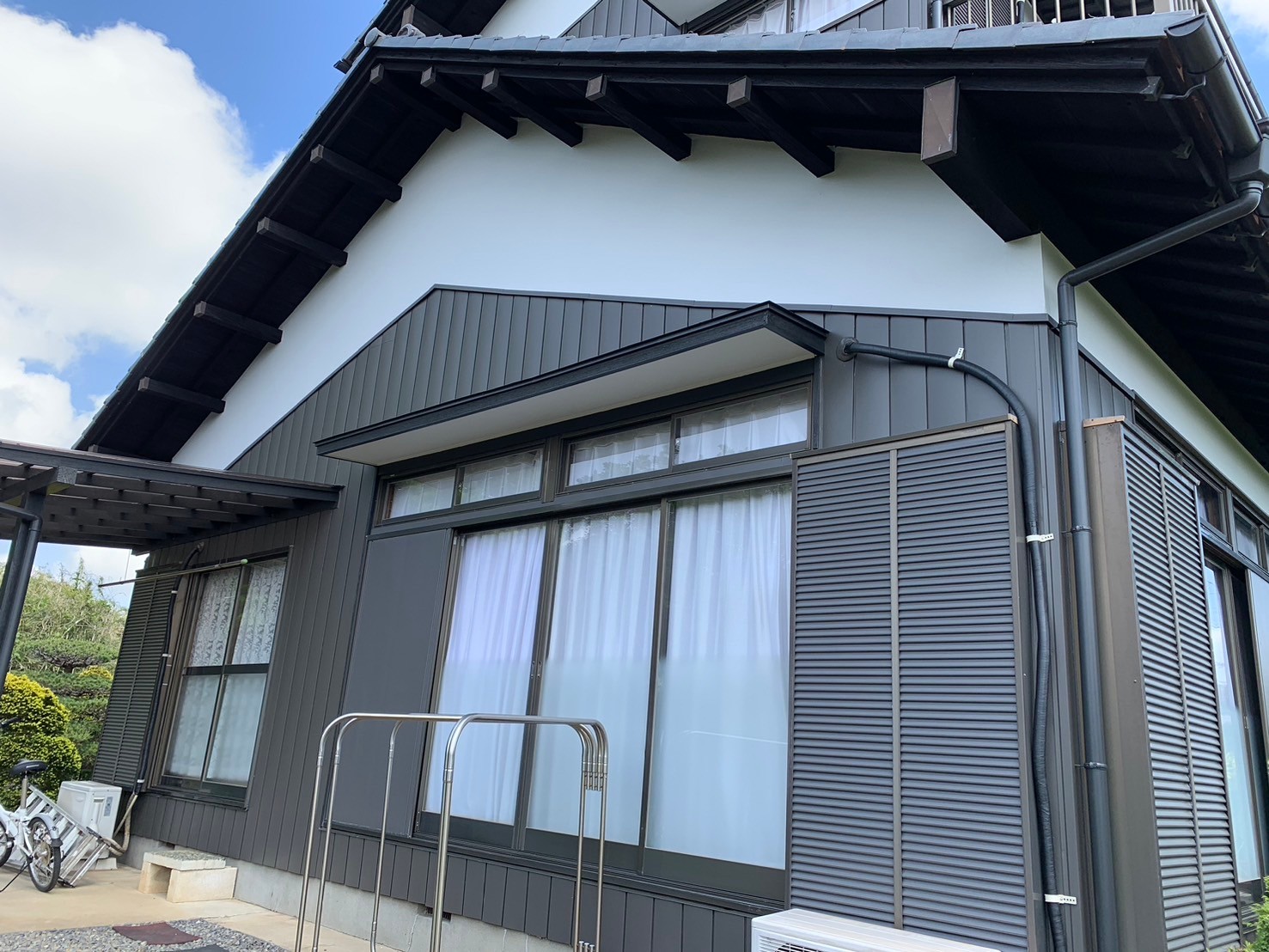 取手市本郷K様邸ビフォーアフター画像：外壁