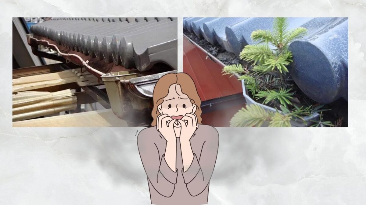 劣化症状も異なる！雨樋の種類と劣化症状！
