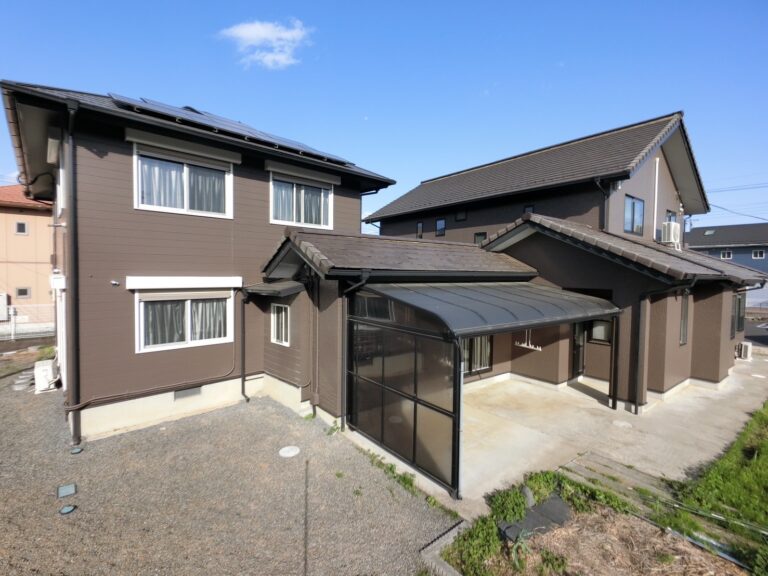 つくば市谷田部｜I様邸｜屋根塗装工事・外壁塗装工事：施工後