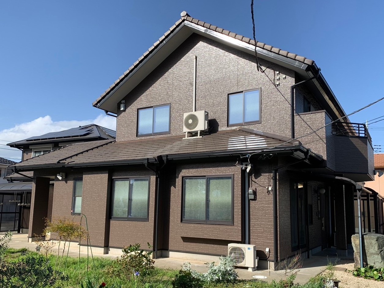 つくば市谷田部I様邸｜屋根塗装工事・外壁塗装工事：施工後