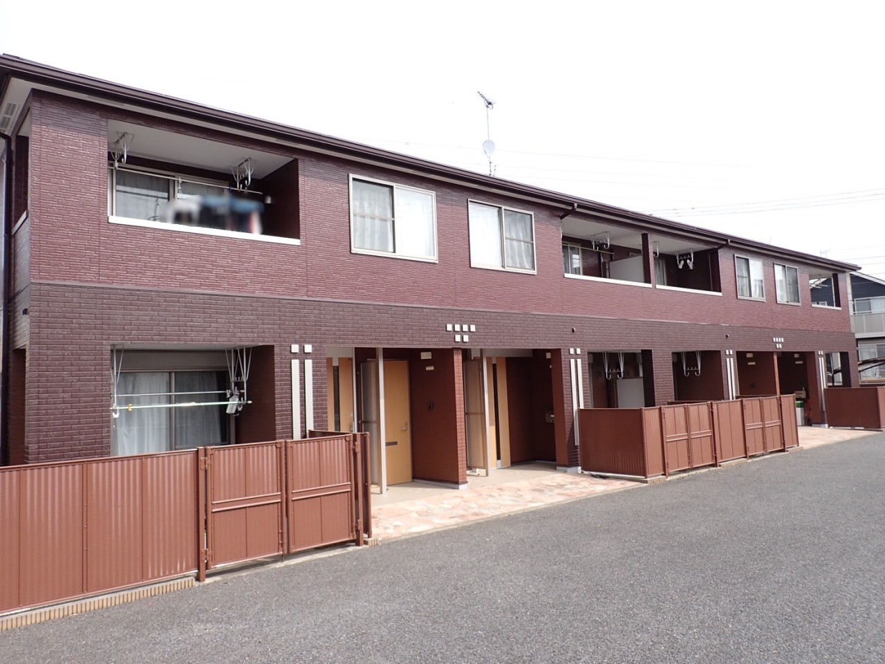 つくば市谷田部Rアパートビフォーアフター画像：外壁